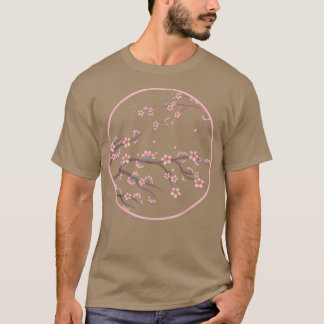 Japan Pink Flower Blossom Pretty Cherry Blossom T-shirt