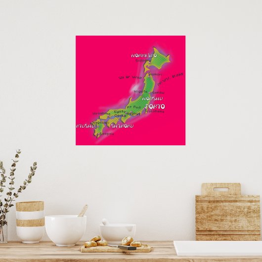 JAPAN POSTER (Keuken)