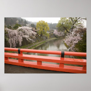 Japan, prefectuur Gifu, ook bekend als Takayama Poster