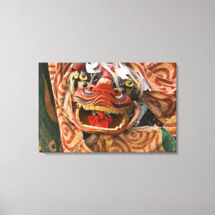 Japan, prefectuur Gifu, Takayama (ook bekend als Canvas Afdruk