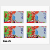 Japan Rechthoekige Sticker (Vel)