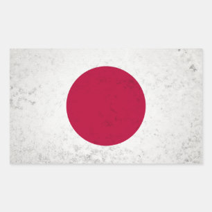 Japan Rechthoekige Sticker