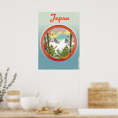 Japan reislogo poster (Keuken)