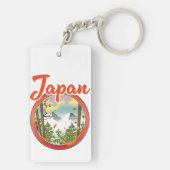Japan reislogo sleutelhanger (achterkant)