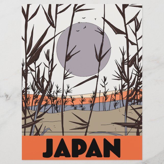 Japan reisposter (Voorkant)