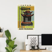 Japan Reisposter Japanse Kunst Man Georget Print (Thuiskantoor)