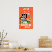 Japan Reisposter Japanse Kunst Northwest Orient Poster (Keuken)