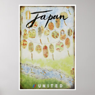 Japan Reisposter Japanse Kunst Verenigde Print