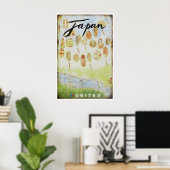 Japan Reisposter Japanse Kunst Verenigde Print (Thuiskantoor)