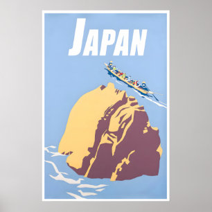 Japan Reisposter Japanse Kunst Vintage Azië Poster