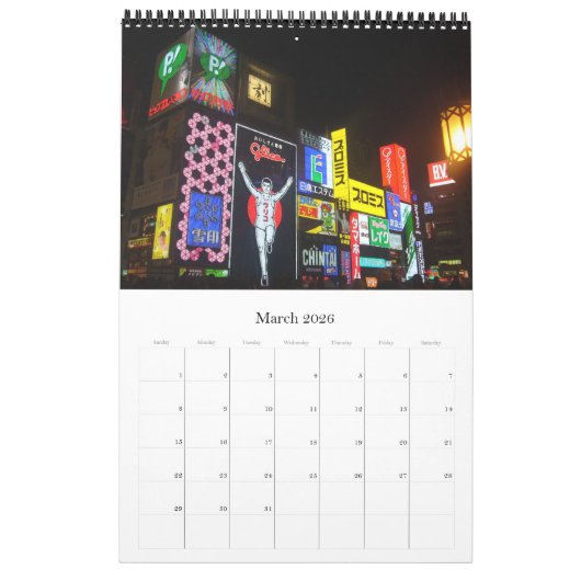 japan reist kalender (Mar 2026)