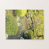 Japan reist traditionele Japanse tuin Legpuzzel (Horizontaal)
