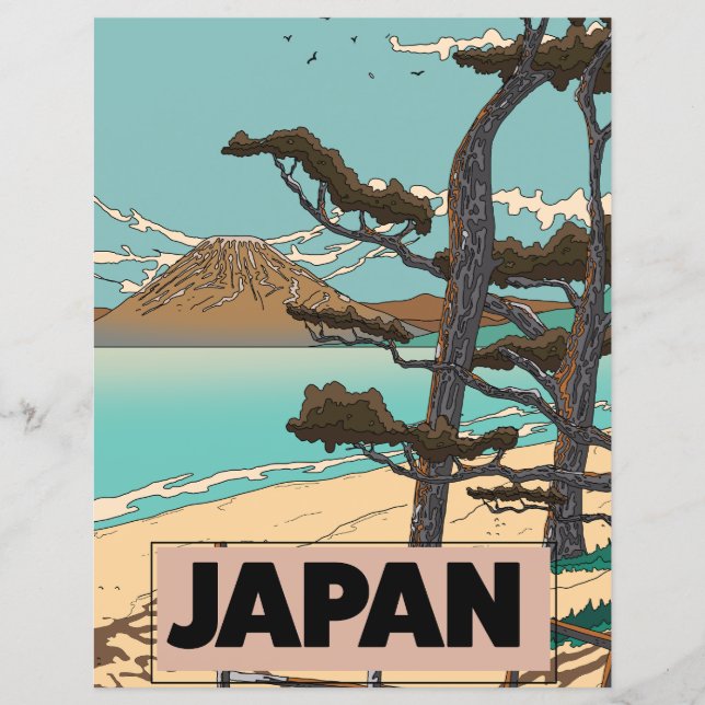 Japan reizen Afdrukken (Voorkant)