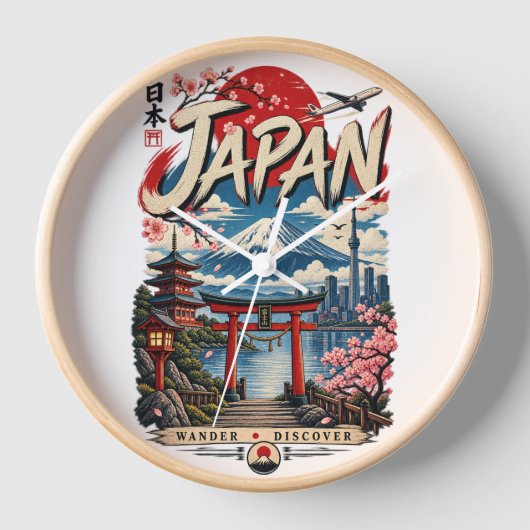 Japan Reizen | Mount Fuji Vintage Japans (Voorkant)