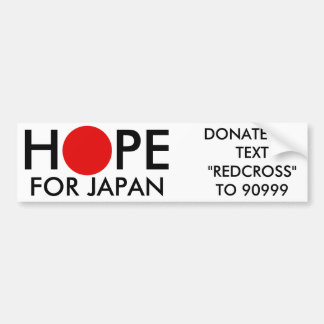 Japan Relief Bumpersticker