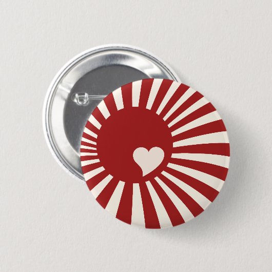 Japan Relief Ronde Button 5,7 Cm (Voorkant /achterkant)