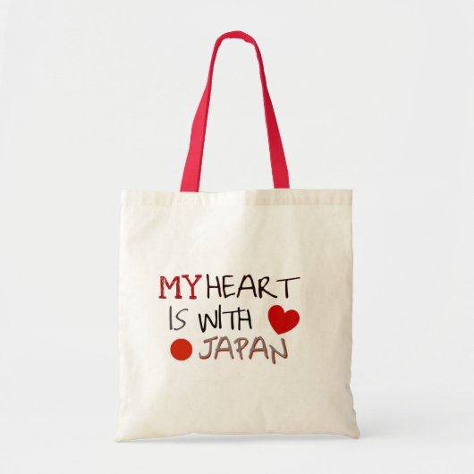 Japan Relief Tote Bag (Voorkant)