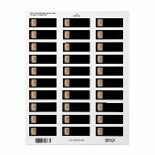 Japan Return Address Label (Full Sheet)