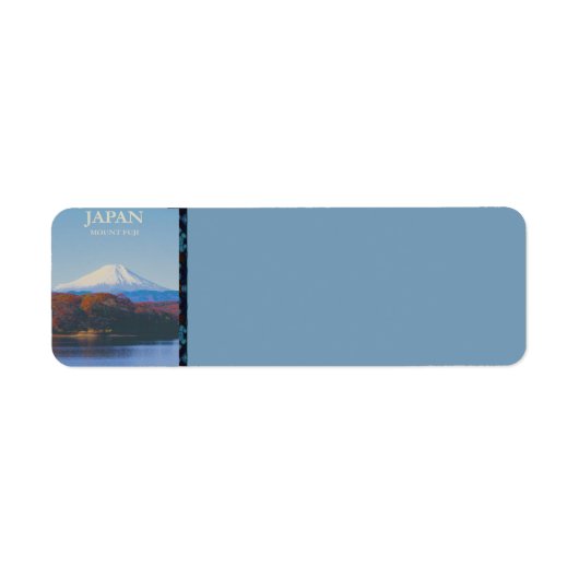 Japan Return Address Label (Voorkant)
