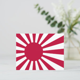 Japan Rising Sun Flag Briefkaart