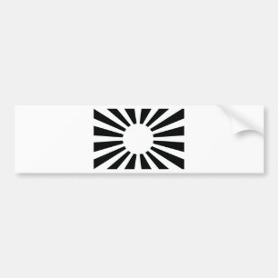 Japan Rising Sun Flag Bumpersticker