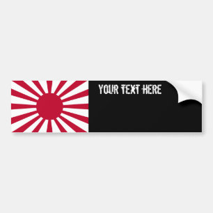 Japan Rising Sun Flag Bumpersticker