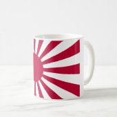Japan Rising Sun Flag Koffiemok (Voorkant rechts)