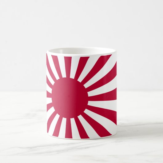 Japan Rising Sun Flag Koffiemok (Center)
