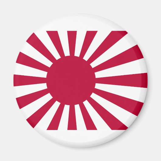 Japan Rising Sun Flag Magneet (Voorkant)