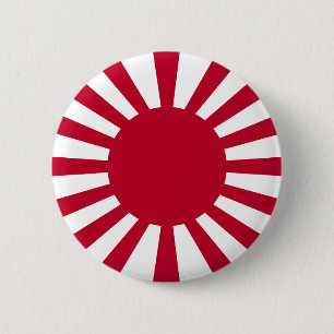 Japan Rising Sun Flag Ronde Button 5,7 Cm