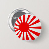 Japan Rising Sun Flag Ronde Button 5,7 Cm (Voorkant /achterkant)