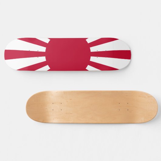 Japan Rising Sun Flag Skateboard (Horizontaal)