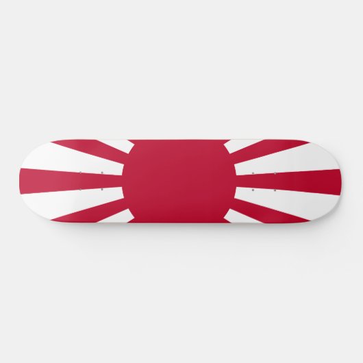 Japan Rising Sun Flag Skateboard (Horizontaal)