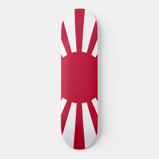 Japan Rising Sun Flag Skateboard (Voorkant)