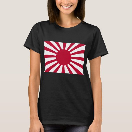 Japan Rising Sun Flag T-shirt (Voorkant)