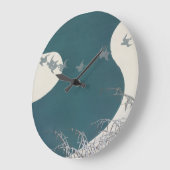 japan rivierlandschap traditionele vogels na grote klok (Hoek)