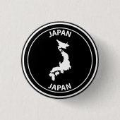 Japan Ronde Button 3,2 Cm (Voorkant)