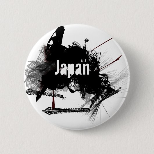 Japan Ronde Button 5,7 Cm (Voorkant)