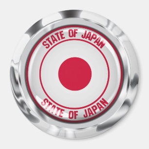 Japan Ronde Embleem Magneet