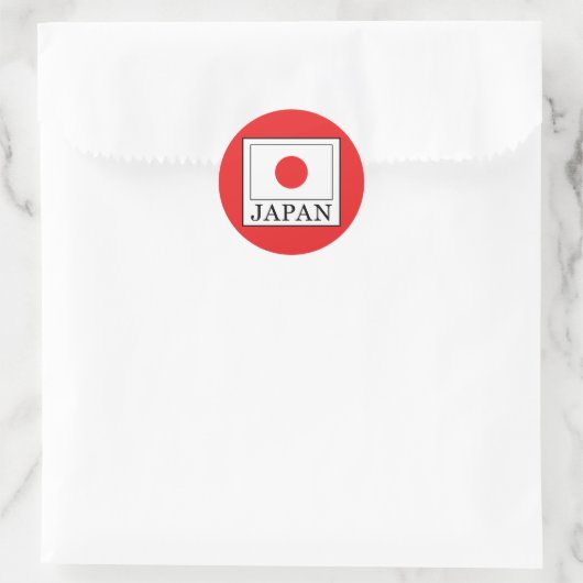 Japan Ronde Sticker (Tas)