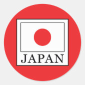 Japan Ronde Sticker (Voorkant)