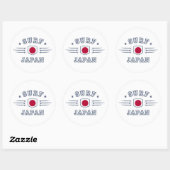 Japan Ronde Sticker (Vel)