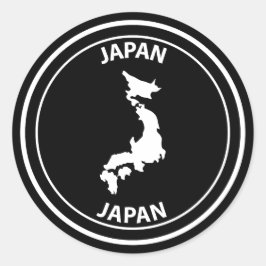 Japan Ronde Sticker