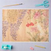 Japan Roos Wisteria Flowers Floral-Weefselpapier Tissuepapier (Craft)