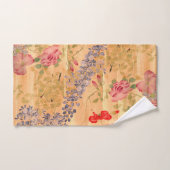 Japan Roos Wisteria Flowers Scroll Bath Towel Set Bad Handdoek (Handdoek)