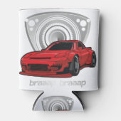 Japan Rotary Mazda RX7 BRAAP Blikjeskoeler (Voorkant)