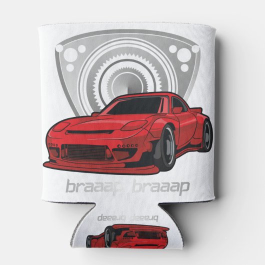 Japan Rotary Mazda RX7 BRAAP Blikjeskoeler (Achterkant)