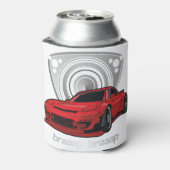 Japan Rotary Mazda RX7 BRAAP Blikjeskoeler (Blikje Achterkant)