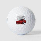 Japan Rotary Mazda RX7 BRAAP Golfballen (Voorkant)