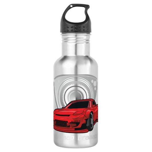 Japan Rotary Mazda RX7 BRAAP Waterfles (Voorkant)